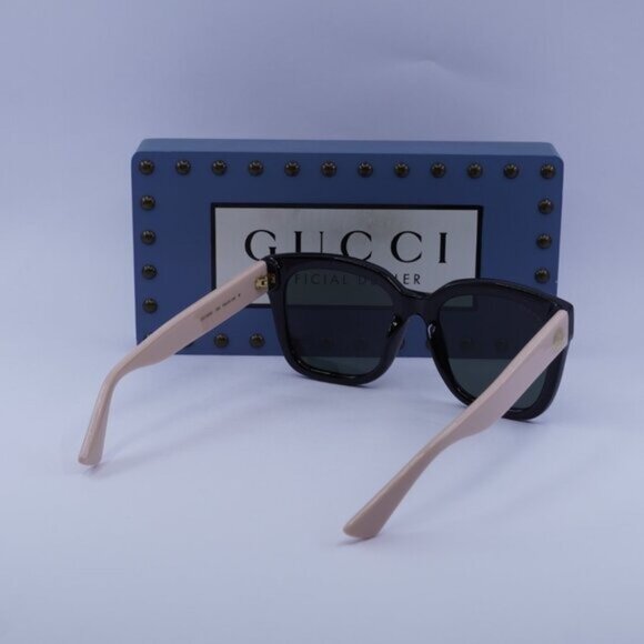 Gucci GG1338S 006 Square Sunglasses - Black/Pink/Grey - Picture 10 of 11